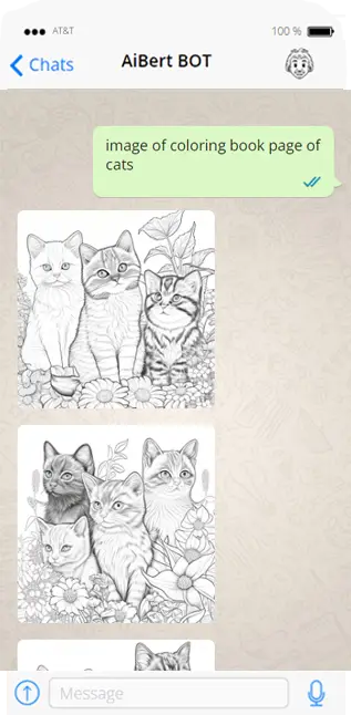 AiBERT Bot for WhatsApp - ChatGPT and MidJourney, by Kooya! Inc.